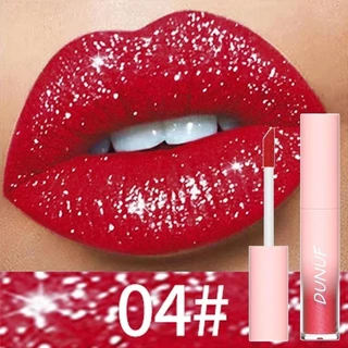 Novo Batom Líquido Glitter Mate Diamante Brilho Labial Brilhante Pérola À Prova D'água Maquiagem Para Os Lábios Feminina em Oferta na Shopee