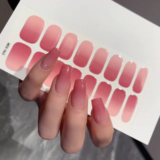 65 Cores Autocolantes Clássicos de Unhas Nuas Coloridas Clássicas Autocolantes Simples de Manicure de Cor Sólida Sem necessidade de Assar Novo Estilo Sem Ultravioleta