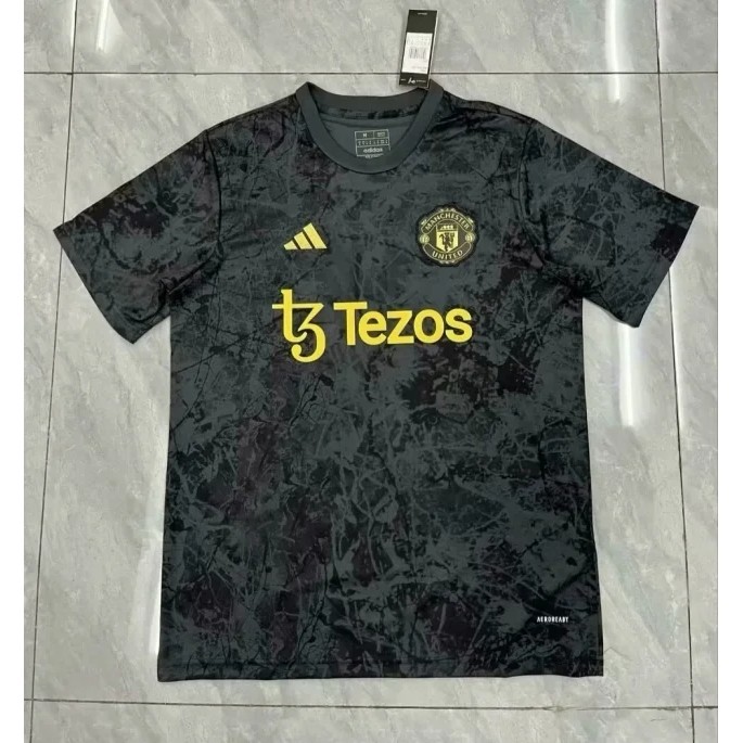 233/24 Manchester United Stone Rose Co Versão Do Ventilador De Futebol De Alta Qualidade , AAA + 1 : 1 , Nome E Número Personalizáveis