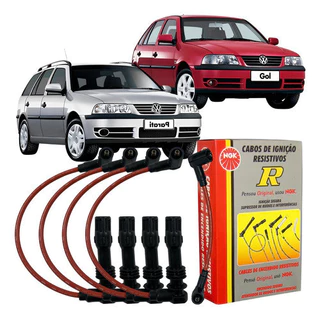 Cabo Vela Ignição Original NGK Gol Parati em Oferta na Shopee