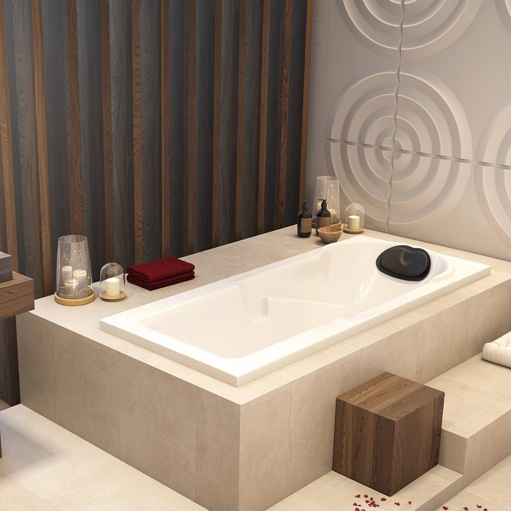 Banheira de Imersão Capri em Gel Coar Super Luxo 150cm - Volume Ideal 70 Litros 150cm