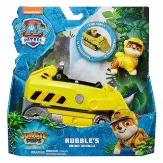 Veículo Rinoceronte do Rubble com Boneco - Patrulha Canina