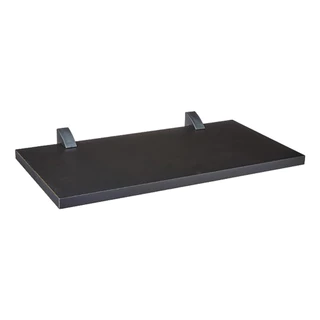 Prateleira de Madeira Retangular Cor Preta 1,2x20x60cm | Organize com Estilo e Durabilidade!