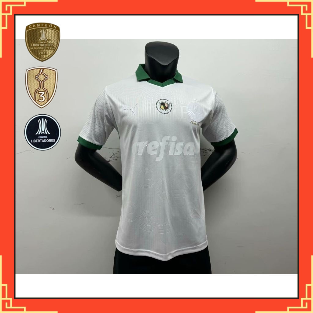 Camisa de time 24-25 PALMERS Manga curta edição especial Fan version Camisa de futebol 1:1【Frete grátis】