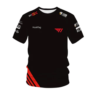 ETFB03 Camiseta Esportiva 2022 G2 Jogo LOL CSGO Top Team Pro Player Masculino Moda Feminina Streetwear 3D