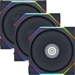 Kit com 3 Cooler Lian Li UNI FAN TL 120 RGB Preto 120mm