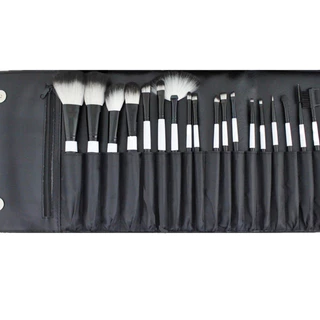 Kit com 12 Pincéis Profissionais com Estojo Jacki Design Pincéis Profissionais