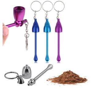 Chaveiro tipo Pipe Cogumelo em Metal Desmontável e Colorido
