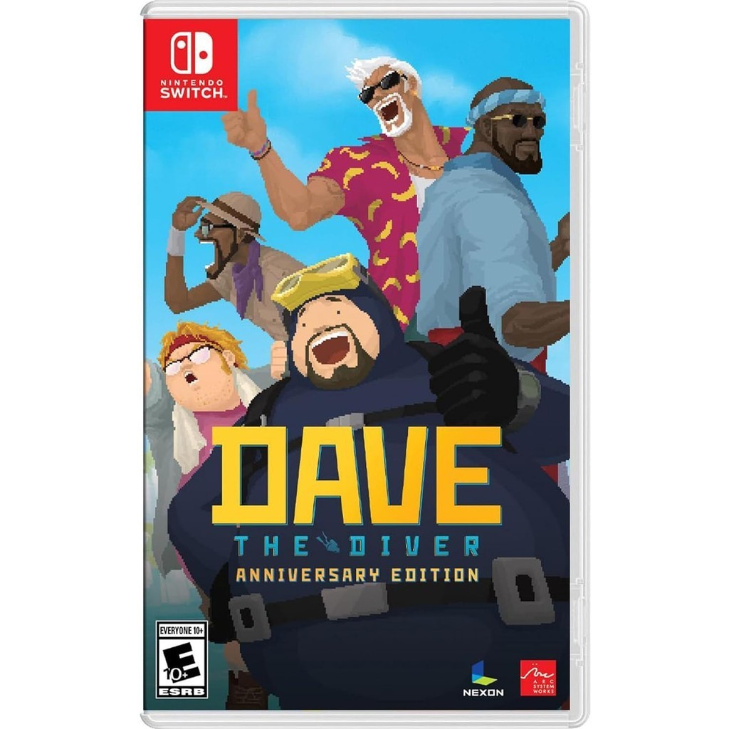 Dave The Diver Anniversary Edition Switch Midia Fisica
