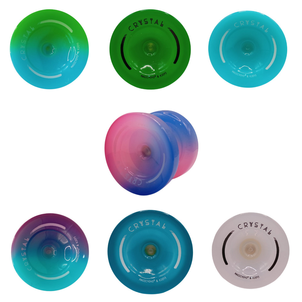 Ioiô Profissional MagicYoyo K2 Cristal Opaco com Rolamento Alta ...