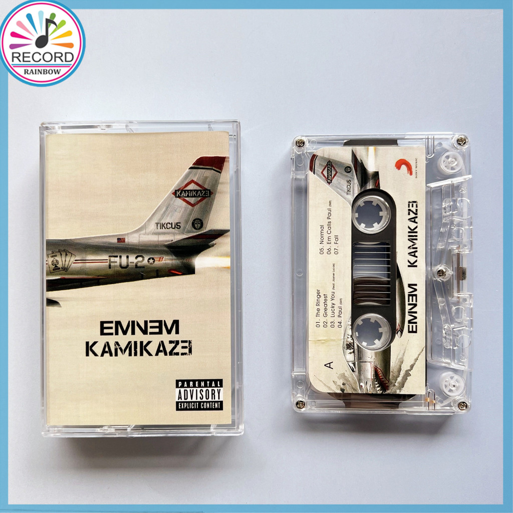 Eminem Kamikaze Fita K7 Cassette Tape Brand New [Lacrado] Original CPLX