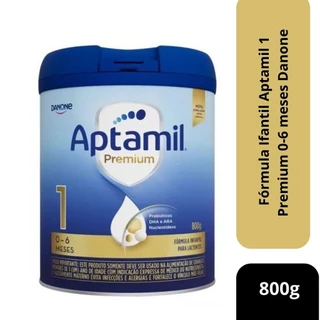 Fórmula Ifantil Aptamil 1 Premium 0-6 meses Danone 800g em Oferta na Shopee