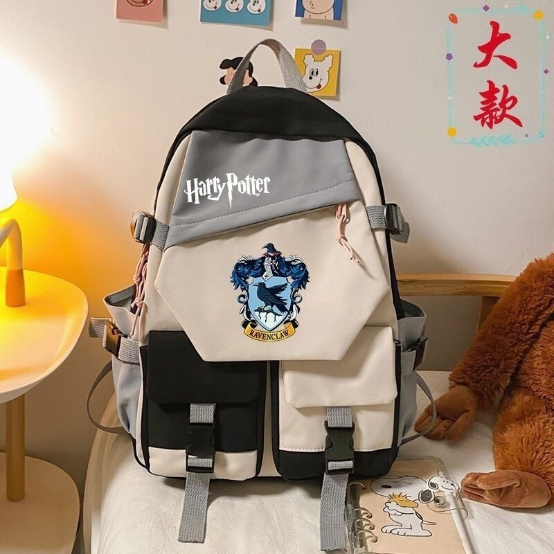 Mochila Escolar Harry Potter Mágica Hogwarts Oxford Mochila de