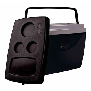 Caixa Térmica Mor 34L Preto em Oferta na Shopee