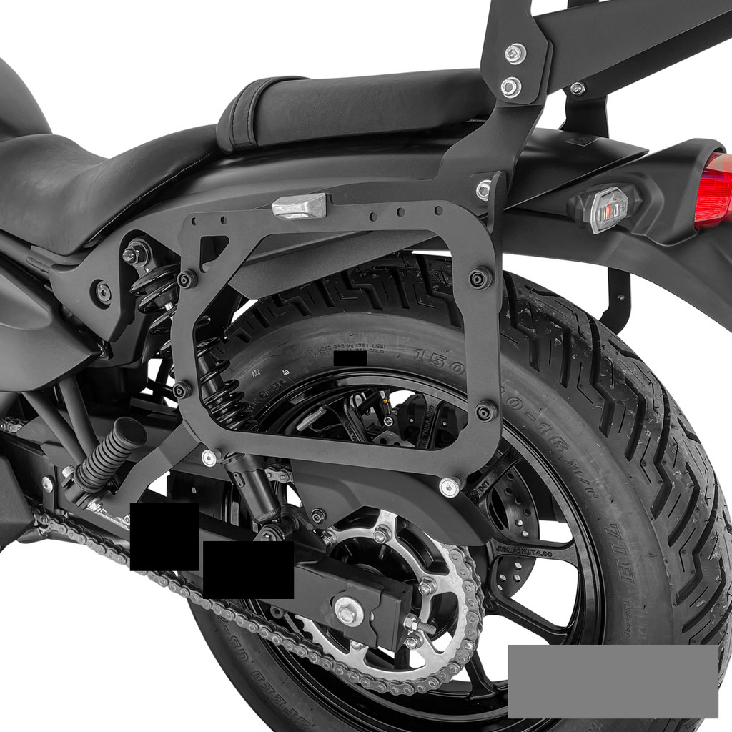 SUPORTE MALA BAU LATERAL KAWASAKI ELIMINATOR 500 2024~ SCAM