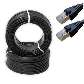 Cabo De Rede Patch Cord Cat6 100 Metros Cat 6 Blindado