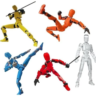 Lucky 13 Carrinho De Ação Figura T13 3D Impresso Multi-Jointed Móvel Brinquedo Brinquedos Descompressão