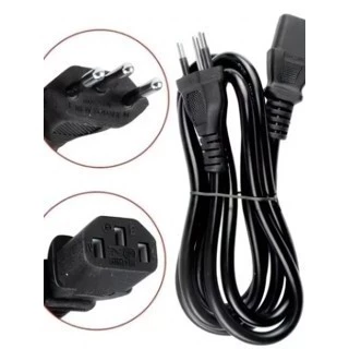 Kit 10 Cabo Força Energia Pc Atx Tripolar Monitor Cpu Ac Bivolt