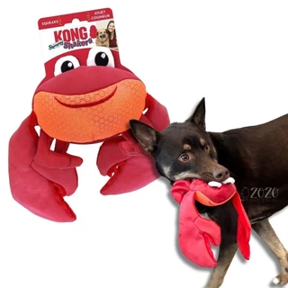 Kong Shakers Shimmy Crab Pelúcia Para Cães Carangueijo