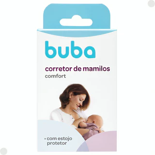 Corretor de Mamilos 7cm Com Estojo 13233 - Buba