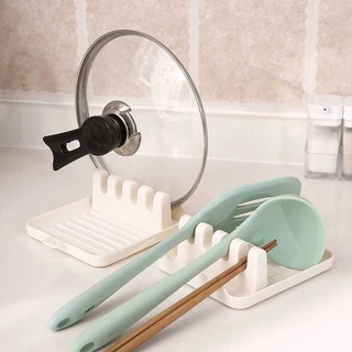 Suporte para descanso de colher Suporte de Descanso para Colher Talheres Utensílios Bancada Cozinha