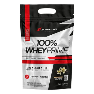 Whey Protein 100% Concentrado Prime Refil Low Carb Qualidade de Vida 900g
