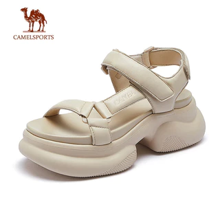 CAMEL SPORTS Novas Sandálias Esportivas Ao Ar Livre Aumento Das Solas Grossas Casual E Versátil Sapatos De Praia
