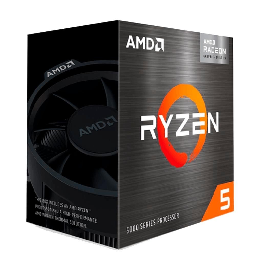 PROCESSADOR AMD RYZEN 5 5600G 100-100000252BOX AM4 BOX 6 CORES 12 THREADS 4.4GHZ 16MB CACHE WRAITH STEALTH VEGA