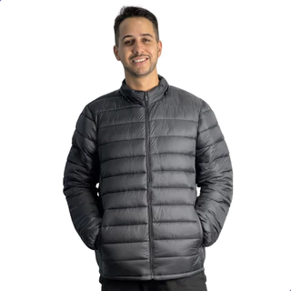 Jaqueta Puffer De Frio Intenso Blusa Impermeável Inverno