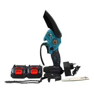Mini Motosserra Elétrica Portátil Hagra Bivolt 2 Baterias