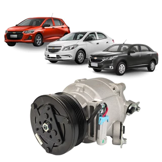 Compressor Delphi Gm Onix Prisma Cobalt Spin 1.0 1.4 1.8 2012 2014 2016 2018 2019
