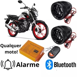Caixa de Som para Moto: Aumente o Volume da sua Aventura com Bluetooth, MP3, FM, Rádio SD, USB