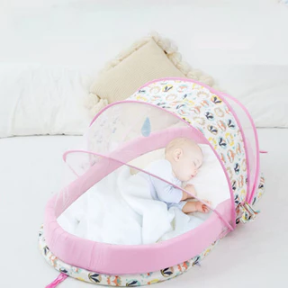 Cobertura De Mosquiteiro De Verão Bebê Cama Pequena Dobrável Completa Rede Mosquiteira Universal