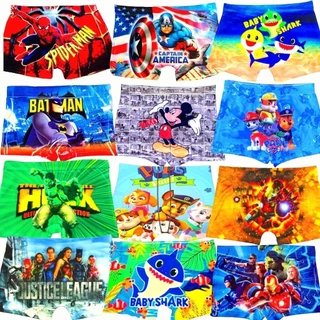 Kit 12 Cuecas Box Sublimada Boxer Infantil Personagens Atacado