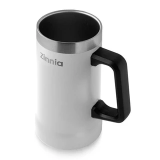 Caneca de Cerveja Zinnia ZR110, 710ml, Branco, ZNC-ZR110-WH01 em Oferta na Shopee