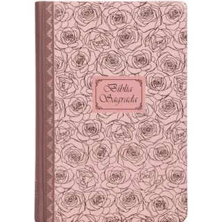 Bíblia Sagrada Católica | NTLH | Letra Grande | Capa Dura Rosa com Lombada em Tecido em Oferta na Shopee