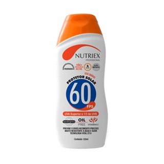 Protetor solar FPS60 120 ml - Nutriex