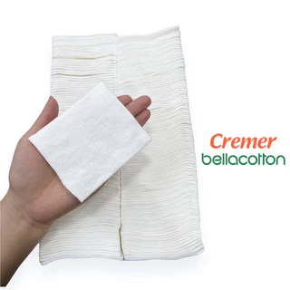 Kit 200 Algodão Quadrado Cremer ou BellaCotton bebê