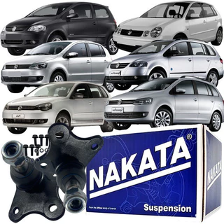 02 Pivô Bandeja Dianteiro Nakata Vw Fox Polo Spacefox