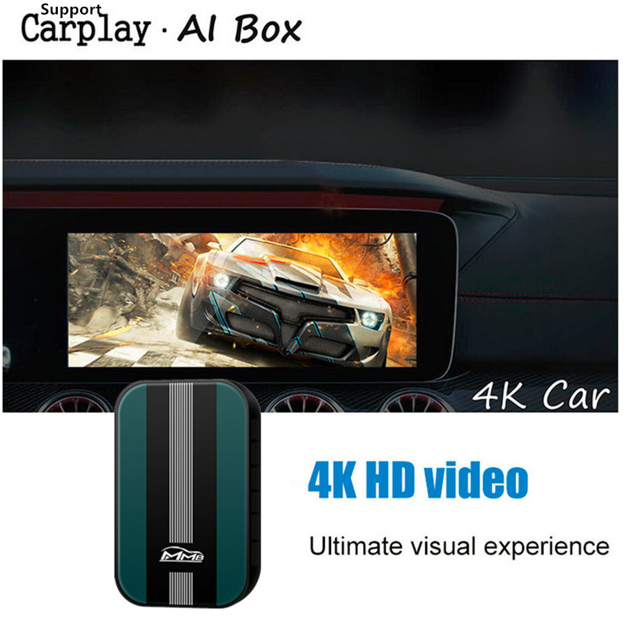 Suporte Carplay Ai Box Car Multimedia Player Nova Versão 4 + 32G ...
