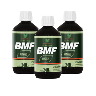 combo Contra gordura no fígado - BMF Amargo 240ml 3 Unidades