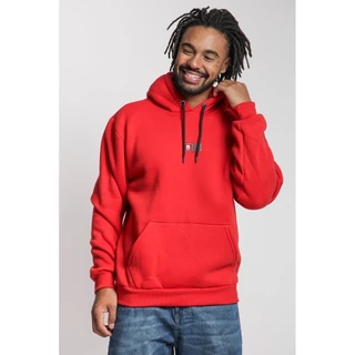 Blusa Masculina Moletom Canguru Polo Wear Vermelho Médio