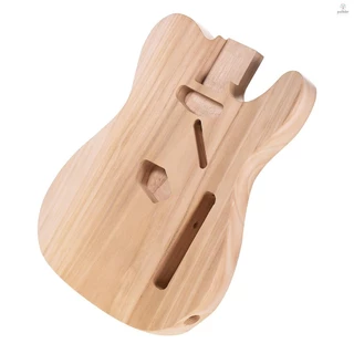 T02 Corpo De Guitarra Elétrica Inacabado Sycamore Barril Em Branco De Madeira Para Peças De Guitarras Elétricas De Bricolagem