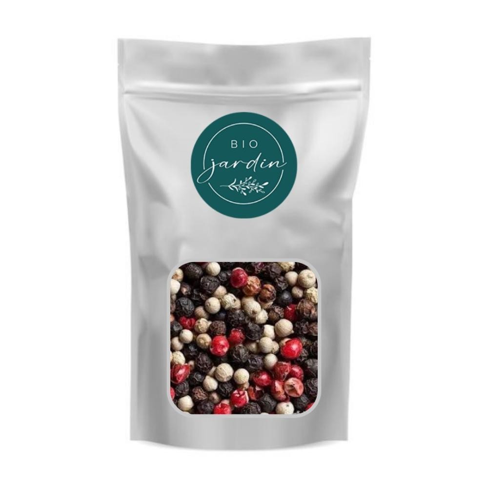 Mix Pimentas Em Grão - 500g | Preta, Branca, Rosa, Jamaica E Calabresa