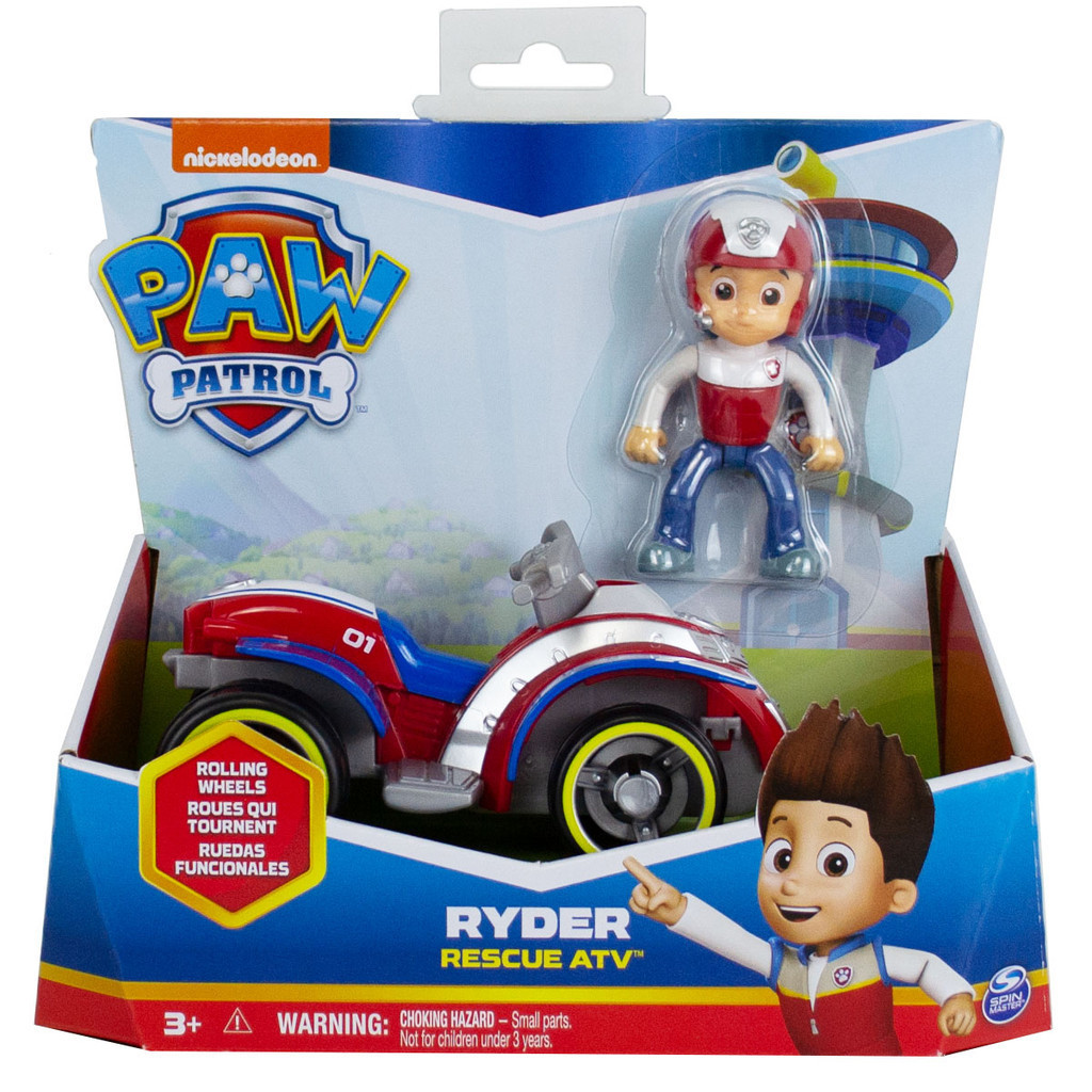Patrulha Canina, Brinquedo Boneco e Carrinho Veículo Ryder - Sunny ...