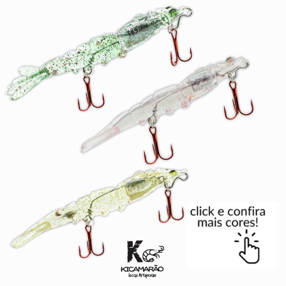 Camarão Meia Água Kicamarão | 10cm 12g