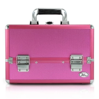 Maleta Profissional de Maquiagem Jacki Design - Pink