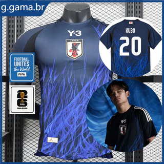 2024-25 Camisa Japão I Player Verson de Futebol Versão do Jogador Camisa