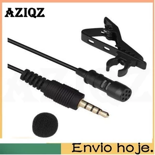 Aziqz Omnidirectional Lapela Microfone De Telefone Celular