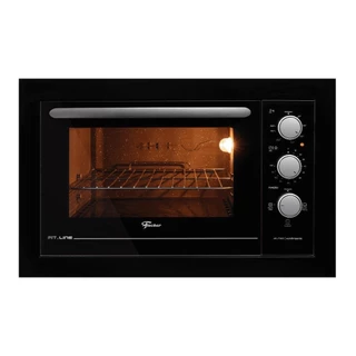 Forno de Embutir Elétrico Fischer Fit Line 48L com Timer e 3 Funções Preto 127V em Oferta na Shopee